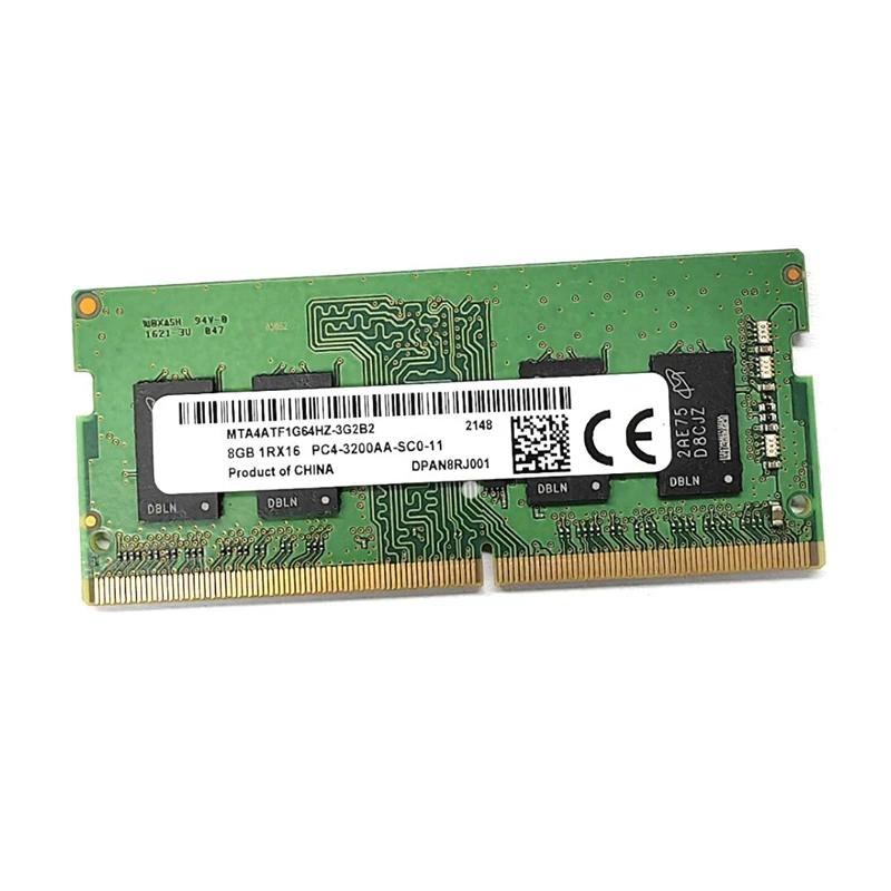 Ʈ RAM ޸ ü ׼, DDR4 8GB 3200Mhz, PC4-25600 1.2V SODIMM ޸ 260 